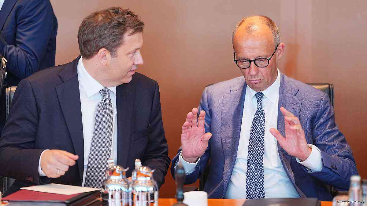 Mehr Schulden, mehr Verteidigung: Kabinett gibt Klingbeils Haushaltsentwurf grünes Licht