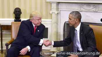 Trump liest Kindern vor – und poltert gegen Obama