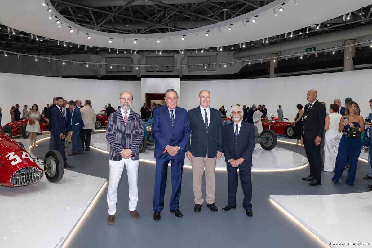Le monde du sport automobile au Grimaldi Forum pour inaugurer l’exposition de l’été autour du prince Albert II