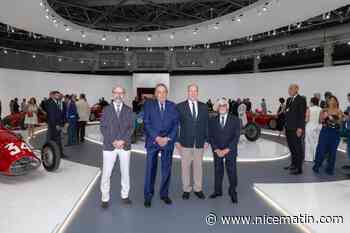 Le monde du sport automobile au Grimaldi Forum pour inaugurer l’exposition de l’été autour du prince Albert II