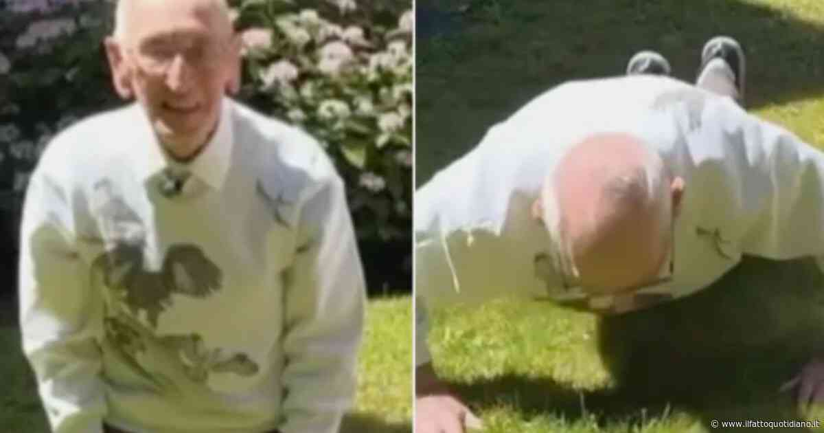 “Ho 98 anni, faccio 40 flessioni al giorno e spero di continuare anche a 100. Ora riesco persino nella posizione del ‘corvo'”: la storia di Bill Kober
