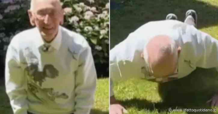 “Ho 98 anni, faccio 40 flessioni al giorno e spero di continuare anche a 100. Ora riesco persino nella posizione del ‘corvo'”: la storia di Bill Kober