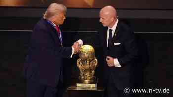 "Glaube nicht, dass es Foul war": Trump: Habe Infantino um Überprüfung der Sperre von Balogun gebeten