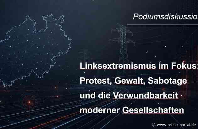 LKA-NRW: Einladung zur Podiumsdiskussion der Fachtagung des Gemeinsamen Terrorismusabwehrzentrums Nordrhein-Westfalen (GTAZ NRW)