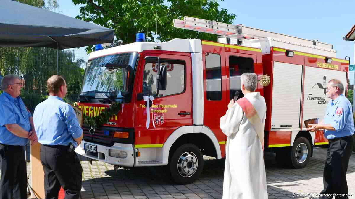 Ein Segen für das neue Löschfahrzeug