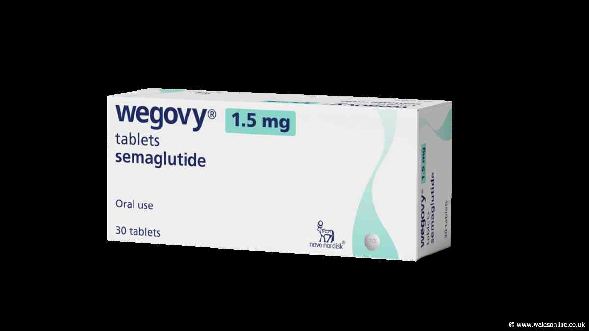 Wegovy weight loss pill hits UK high streets - who is eligible