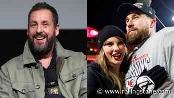 Adam Sandler’s Marital Advice to Taylor Swift and Travis Kelce: ‘Kiss Every Chance You Have’