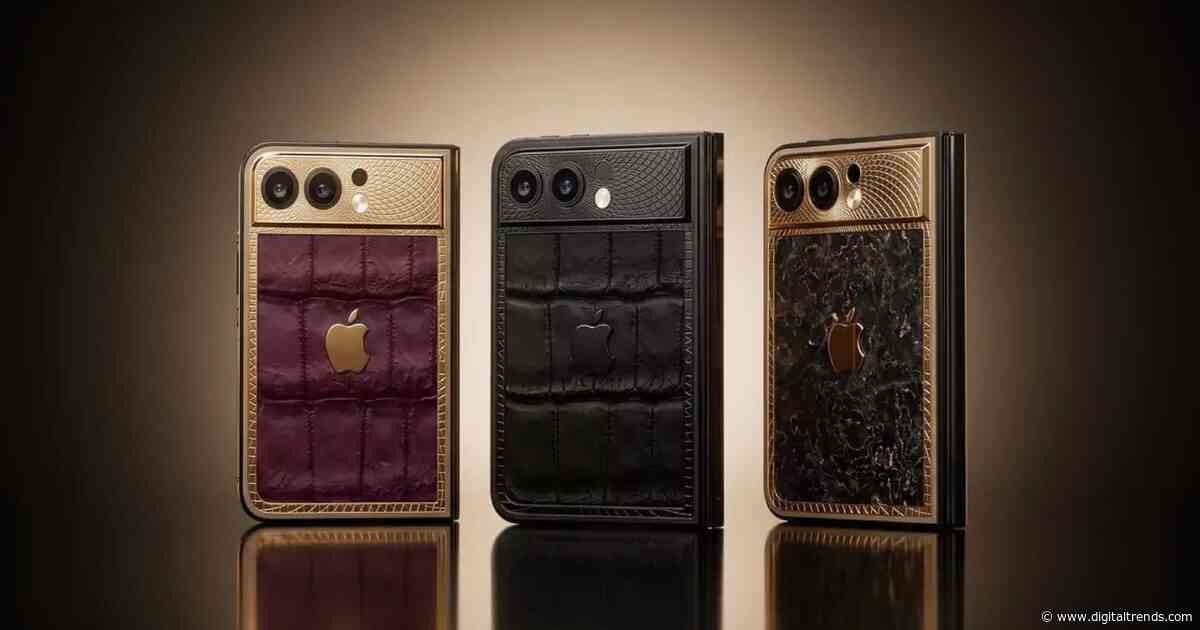 Ahead of Apple, Caviar is showing off the foldable iPhone Ultra with a tinge of luxury