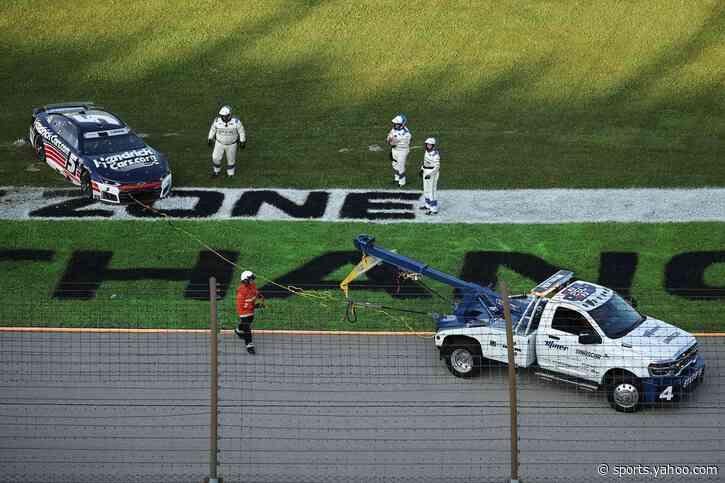 Who was eliminated in Round 2 of the NASCAR In-Season Bracket Challenge?