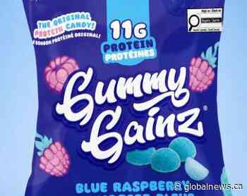 17 Gummy Gainz protein candies recalled for improperly declared milk