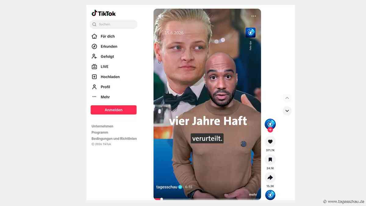 Ungewöhnliche tagesschau-Reichweiten auf TikTok - woran liegt das?