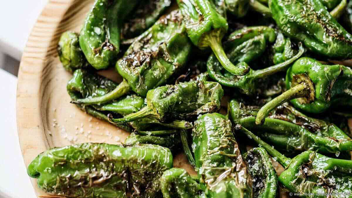 Pimientos de Padrón: schnell & einfach aus der Heißluftfritteuse