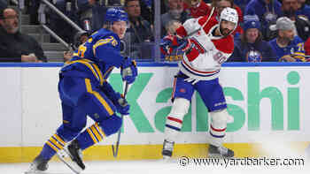 Joe Veleno practiced in Brossard this morning… wearing the Montreal Canadiens’ uniform