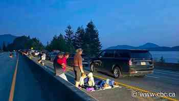 Fatal crash leaves travellers stranded on Sea-to-Sky Highway overnight