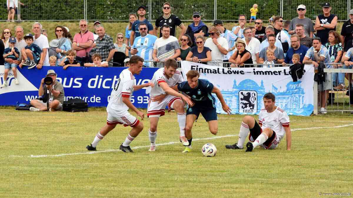 TSV 1860 München gewinnt 7:1 – 2500 Fans feiern Ex-Profi Schäffler