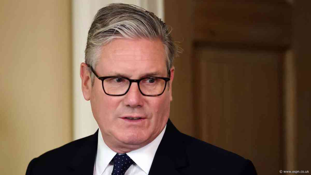 Starmer involved in preventing earlier England k/o...