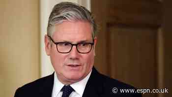 Starmer involved in preventing earlier England k/o...