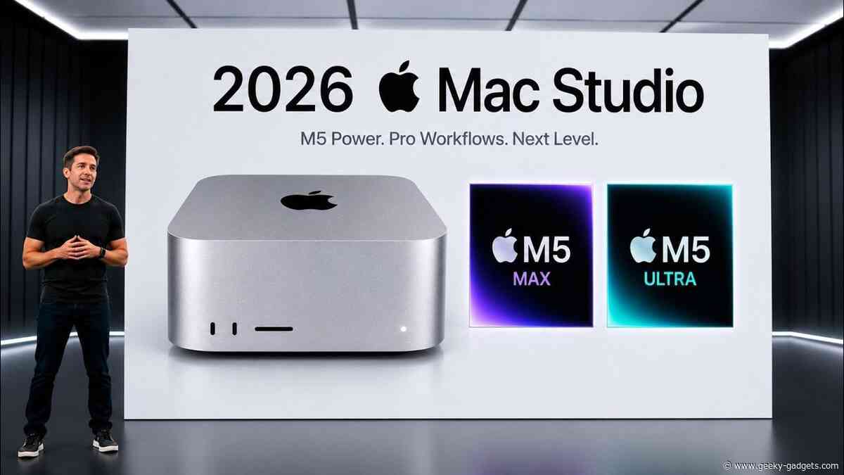 Apple’s New M5 Mac Studio Rumored to Start At $2,499
