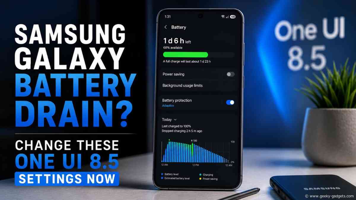 Samsung Galaxy Battery Drain? Change These One UI 8.5 Settings Now
