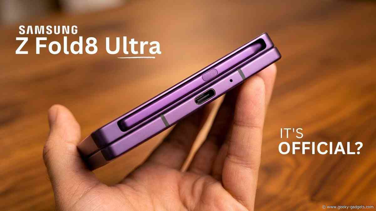 Samsung Galaxy Z Fold 8 Ultra:  Key Features That Justify The ‘Ultra’ Name