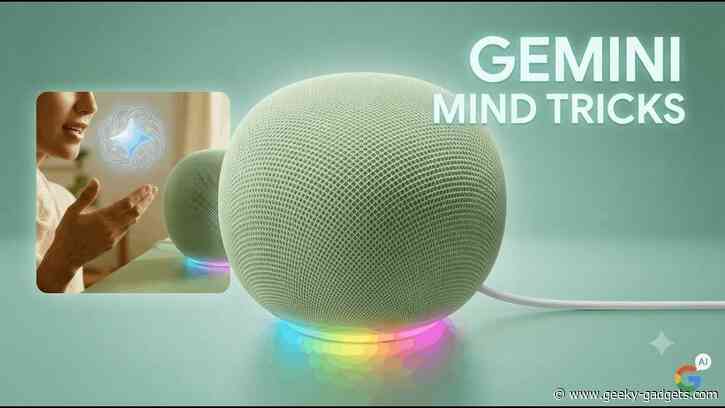 Google’s New $100 Home Speaker Features Gemini AI
