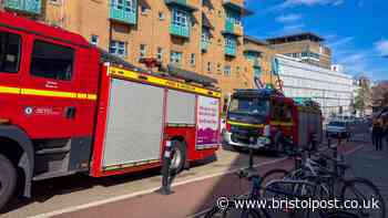 Bristol hospital evacuated after fire breaks out