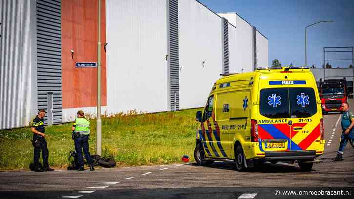 Fatbiker zwaargewond na botsing met vrachtwagen in Oss