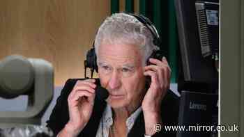 John McEnroe told 'never to return' to BBC after stopping Wimbledon job during match