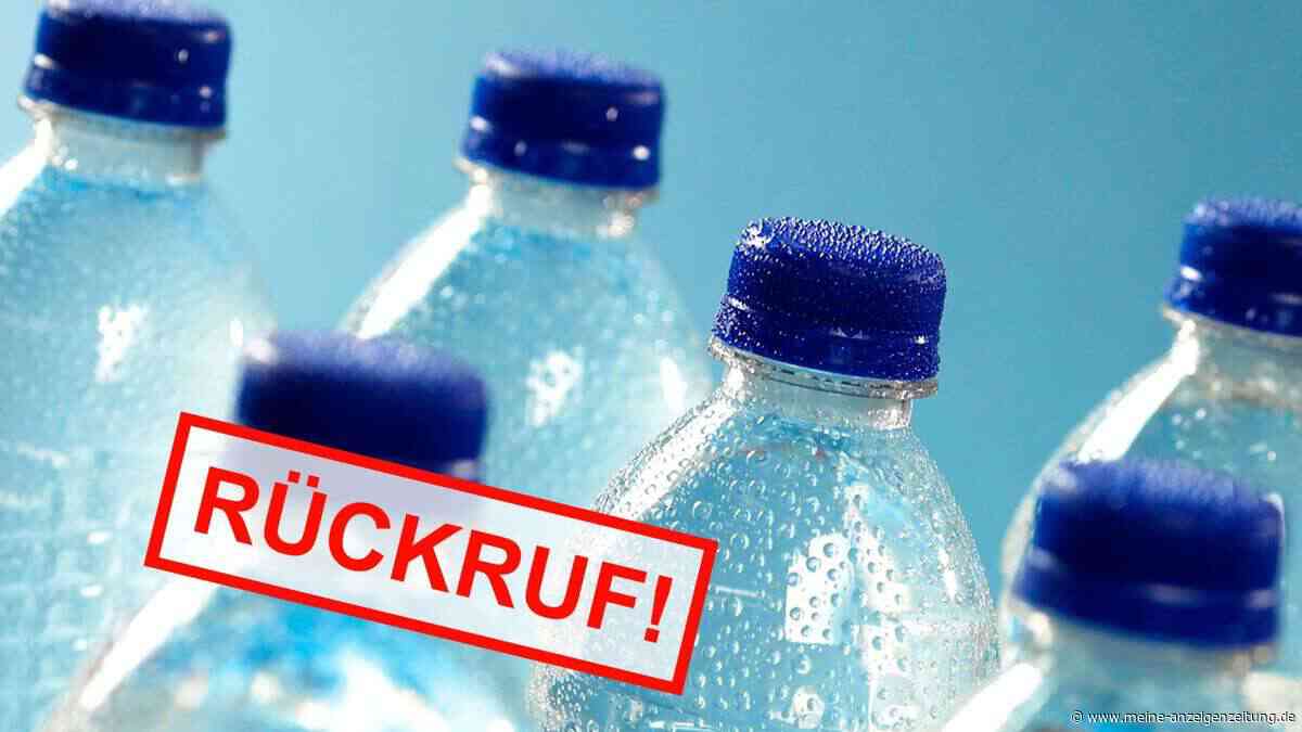 Rückruf mehrere Sorten Mineralwasser – Keime in Flaschen