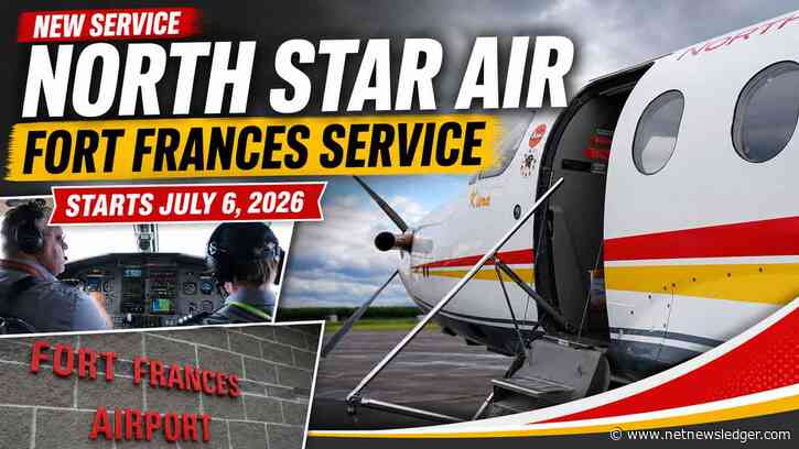 North Star Air begins Fort Frances–Thunder Bay flights, restoring regional air service