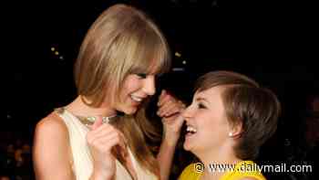 Lena Dunham breaks silence on crude Taylor Swift and Travis Kelce wedding speech... after X-rated 'gay porn' quip