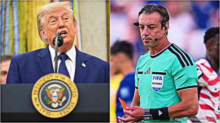 Perché Trump ha definito ‘sospetto’ e ‘orribile’ Raphael Claus, l’arbitro che aveva espulso Balogun