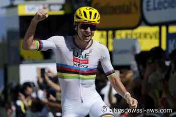 Pogacar asume el liderato del Tour de Francia al imponerse en la tercera etapa