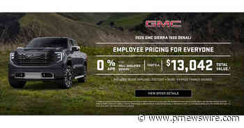 Chris Auffenberg GMC Is Offering Employee Pricing for Everyone on Select GMC Models