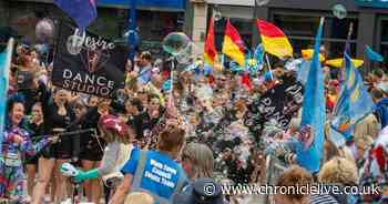 Crowds turn out for Blyth Carnival with centrepiece parade proving a community highlight