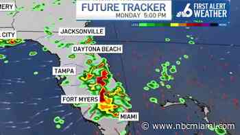 Monday brings scattered storms, heat advisory to South Florida before Saharan dust moves in