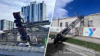 Crane collapse at Fort Lauderdale construction site under investigation