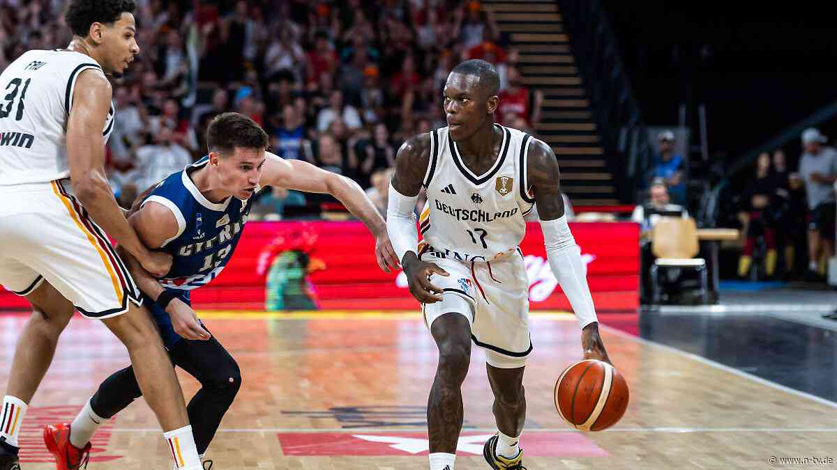 Mission Titelverteidigung : DBB-Team springt mühelos über nächste Quali-Hürde