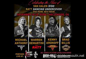 MICHAEL ANTHONY, WARREN DEMARTINI And BRAD GILLIS To Celebrate Music of VAN HALEN, RATT And NIGHT RANGER At November 2026 'Rock 'N' Roll Fantasy Camp'
