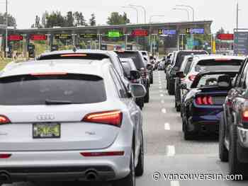 B.C. vehicles returning to U.S., but below pre-boycott levels