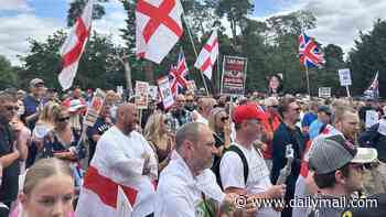 Angry residents faced with local population trebling under plans to house asylum seekers at former military base criticise the 'horrifying impact' on their community