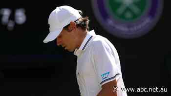 Alex de Minaur suffers another 'truly gut-wrenching' Wimbledon loss