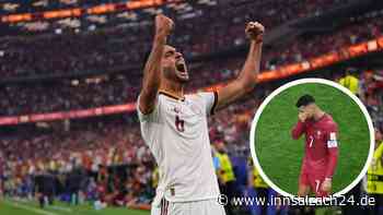 Spanien bezwingt Portugal – und schickt Cristiano Ronaldo vermutlich in Rente