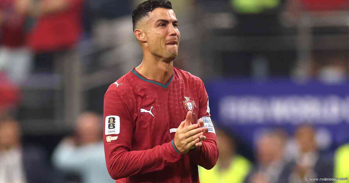 Tranen bij Cristiano Ronaldo: Spanje maakt op brute wijze einde aan WK-droom Portugese superster