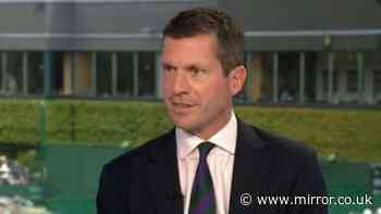 Clare Balding cut off by Tim Henman after Arthur Fery stuns Wimbledon