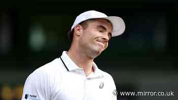 Arthur Fery in sweary moment at Wimbledon as star put on the spot over comments