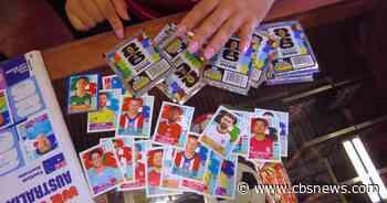 World Cup sticker crazy unites soccer fans around the world