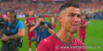 Zien: Cristiano Ronaldo kan emoties niet bedwingen na WK-uitschakeling Portugal