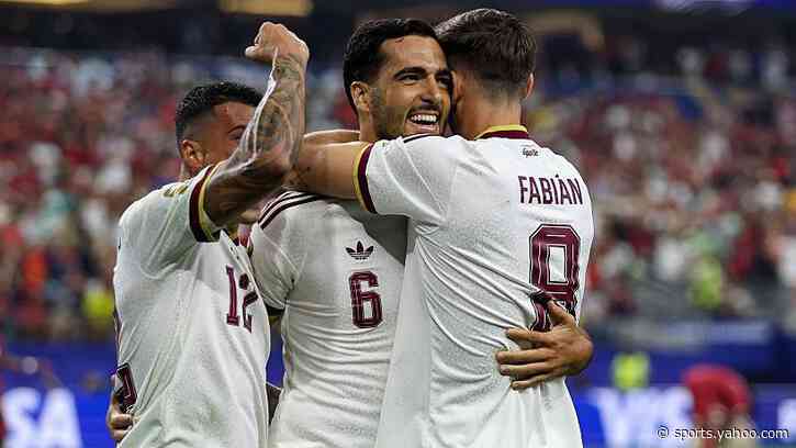 Substitute Merino scores late winner as Spain knock out Portugal