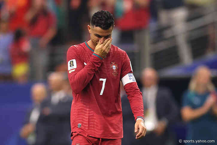 😢 Cristiano's historic goodbye, in tears after Portugal defeat